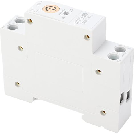 Disjoncteur sur Rail DIN 63A Commutateur Intelligent WiFi avec Minuterie et Commande Vocale Via l'application pour Panneau électrique de Bureau à Domicile (1/5)