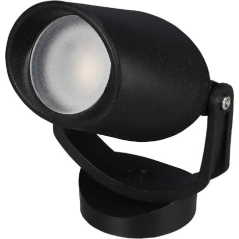 Proiettore led dkl italia mini tommy wall 3,5w 2700-4000k nero - 1m1.000.000.axu1k (1/4)