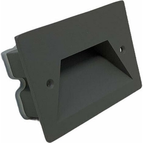 Faretto led segnapasso a muro 3 watt per cassetta 503 incasso Luce fredda 6500k (1/5)