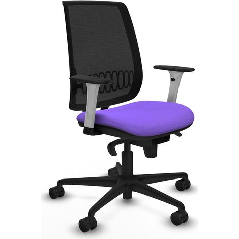 Chaise de bureau piqueras y crespo Alares blanc soutien lombaire (1/2)