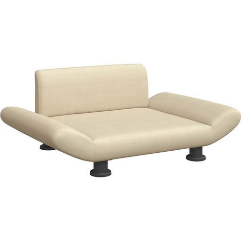 Hundebett Creme 70x45x28 cm Stoff vidaXL (1/5)