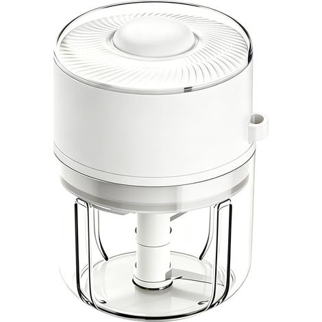 Hachoir à ail Ustensiles rapides et portables Robot culinaire et petit hachoir électrique Convient pour le gingembre, la viande, le piment, les légumes, les fruits, et pour une utilisation en appar (1/5)