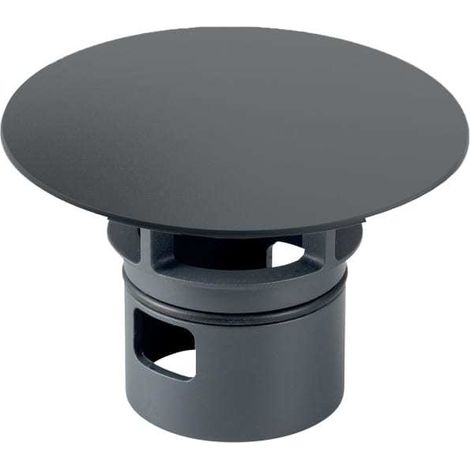 Geberit Zubehör - Ventilabdeckung für Anschluss des Waschtisches Clou, schwarz matt 241.993.14.1 (1/4)