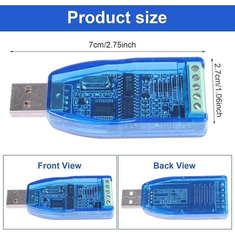 SH-U11 USB-zu-RS485/RS422-Konverter mit FTDI FT232R-Chip – Zuverlässige Kommunikationslösung für Modbus und andere industrielle Anwendungen (1/4)