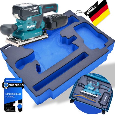 SCHWÄBLE Schaumeinlage Schaumstoffeinlage f. Makita Akku-Schwingschleifer DBO380 (1/5)