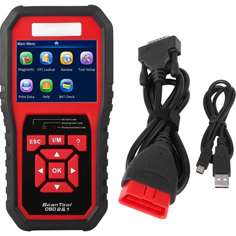 KW850 OBDII OBD2 EOBD Kfz-Diagnosegerät Fehlercodeleser (1/5)