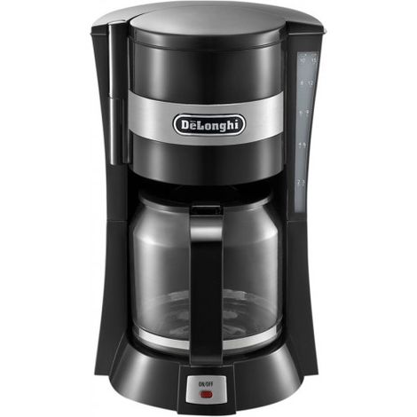 De'Longhi De Longhi ICM15210 - Machine à café filtre - 1,25 L - Café moulu - 900 W - Noir (ICM 15210.1)