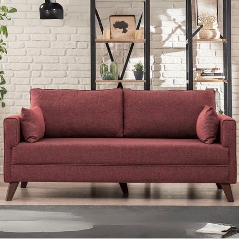 2-Sitzer-Sofa Bella Claret Red (1/5)