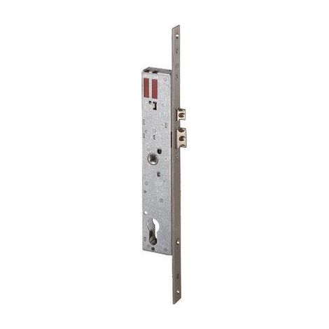 SERRATURA MONTANTE INFILARE ELETTRICA 16205 CISA B.Q INOX F.MM 22 F.SAGOM SCR+Q8 E.MM 25