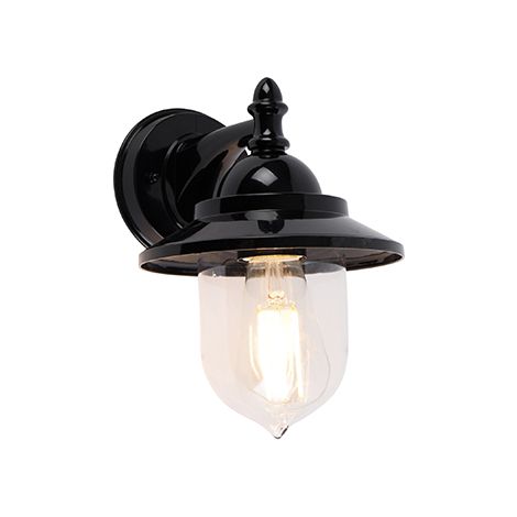 QAZQA Appliques oxford - Moderno - Alluminio,Plastico - Nero - Tondo/Sfera Max. 1 x Watt