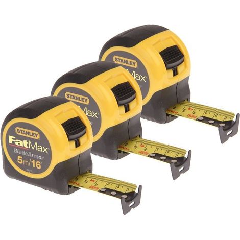 Stanley STA033719 FatMax Tape Measure Blade Armor 5m 16ft 0-33-719