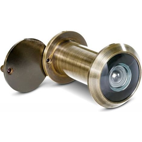 SPIONCINO PER PORTA D'INGRESSO PORTONE IN OTTONE 14 MM 180° (37938) (1/3)