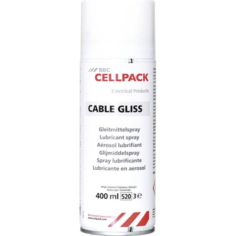 CellPack CABLE GLISS/400ml/SPRAY Gleitmittelspray Herstellerfarbe Transparent 124050 1 St.