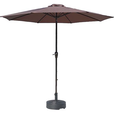 Parapluie de terrasse extérieur, parasol de marché pour jardin, terrasse, piscine, plage et café (1/5)
