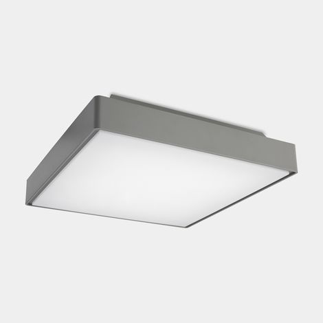 Plafon de Techo Ip66 Kossel Direct 400Mm Led 19W Blanco Cálido 3000K On-Off Gris 1172L (1/3)