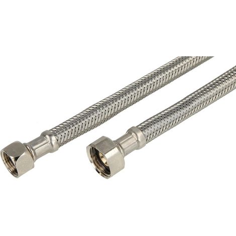 Flexible d'alimentation d'eau potable 3/8’’ écrou chapeau 1/2’’ écrou chapeau