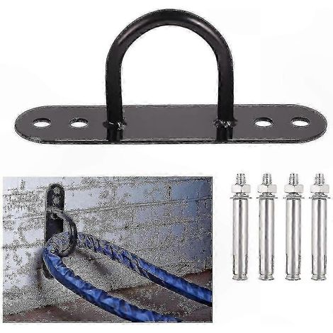 Système de fixation murale et au plafond pour vélos, vis incluses, supporte jusqu'à 300 kg, solution durable et fiable (1/5)