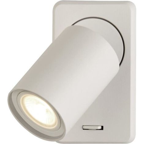 [NEUWERTIG] B-Ware Searchlight Wandleuchte Switched Lampe Schalter Wandlampe weiß Aluminium GU10 (1/2)