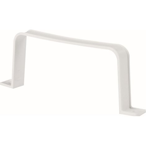 Collare rettangolare 55x220mm bianco per cappe (1/3)