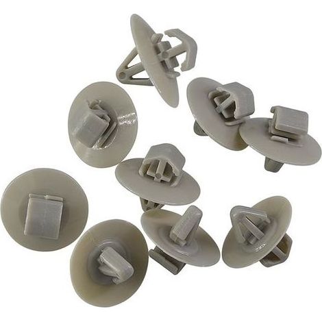 50 Pcs Porte Garniture De Voiture De Fixation Clip d'attache Pare-Chocs Panneau De Fixation pour (1/5)