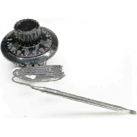 Thermostat automobile 12 V, interrupteur de commande universel réglable de 0 à 120 °C pour ventilateur de radiateur de refroidissement, thermostat mécanique de chauffage/refroidissement (1 unité) (1/4)