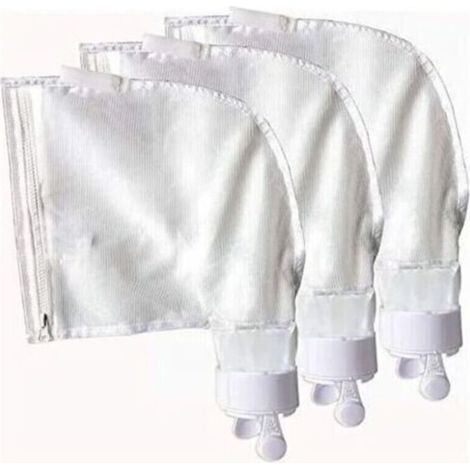 Lot de 3 sacs de rechange en filet nylon avec fermeture éclair, compatibles avec les robots piscine Polaris 280 et 480 – Modèles K13 et K16, multifonctionnels et ultra résistants (1/4)
