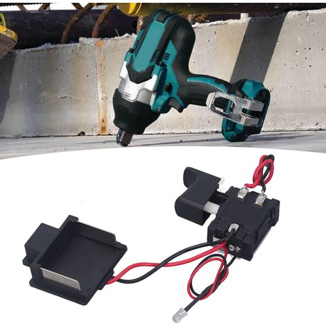 Universalschalter für elektrische Schlüssel 0868, kompatibel mit Makita elektrischen Schlüsselschaltern mit Kontrollleuchte, 7,2-24 V. (1/5)