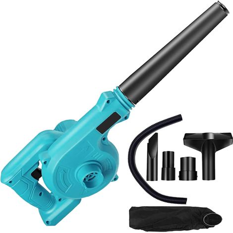 Aspirateur et souffleur d'air sans Fil 2 en 1 1500 W Collecteur de poussière électrique for Ordinateur Outils électriques (1/5)