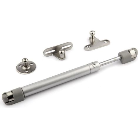 Pistón gas armario 120N hidráulico compás abatible plateado 26.5cm (1/2)