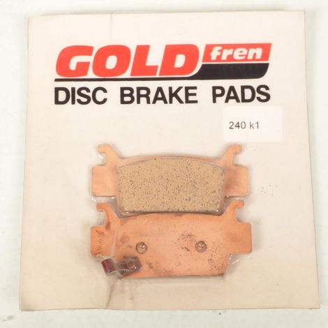 Bremsbelag Gold Fren für Quad Honda 700 TRX 2008 bis 2011 hinten (1/4)