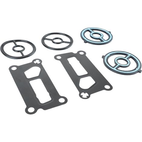 Joint de refroidisseur d'huile moteur haute résistance et robuste LF02 14 700, compatible avec MAZDA 3, 5, 6 et CX7 (1/5)