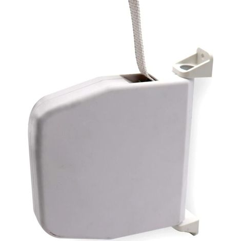 Manual blind and roller shutter strap winder housing, WHITE - Replacement housing for roller shutter strap (1/5)