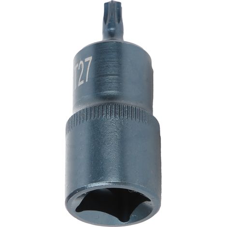 Embout de tournevis étoile à douille carrée 1/2 po en acier allié S2 pour clé et outil de quincaillerie T27 (1/5)