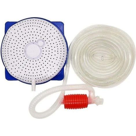 Kit de vidange de couverture de piscine pour piscines hors sol, siphon de couverture de piscine avec tuyau de 16 pieds et pompe, f (1/5)