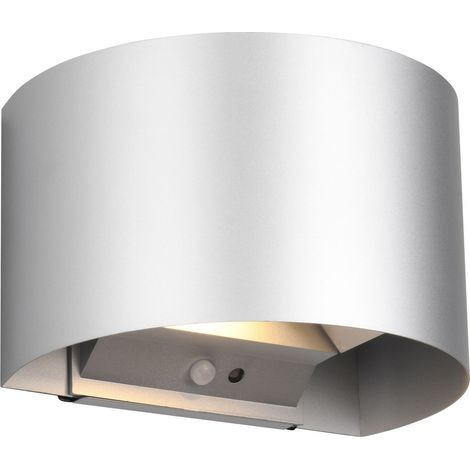 REALITY  dash LED applique Talent R27769187, titane, IP 44, 2x0,5 W, 100 lm, 3000 K (1/5)