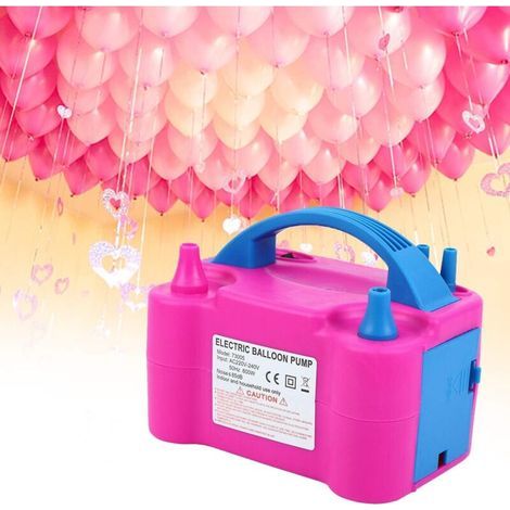 240 V électrique air Double Jet souffleur Partie Ballon Pompe gonfleur Pompe à Ballon électrique Ballon gonfleur gonfleur pour Ballons (1/5)