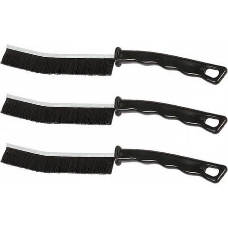 3pcs Gap Cleaning Brush, Bathroom Cleaning Brush Tile Grout Brush, Stiff Bristle Cleaning Brush for Window Groove, Bathroom, Toilet, Kitchen (1/2)