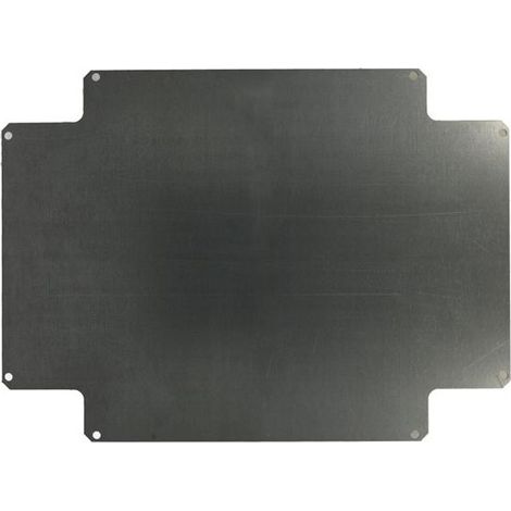 Plaque de montage métal 400x480mm pour boite de dérivation CP