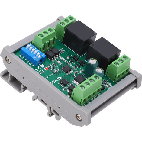 2-Kanal-Relaismodul, multifunktionale RS485-Relais-Controllerplatine mit Gehäuse, 12 V DC (1/5)