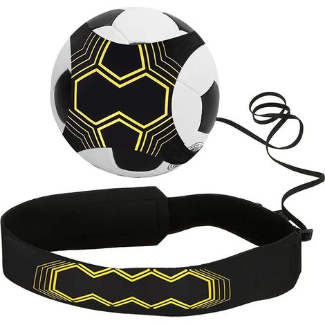 1 élastique d'entraînement au football pour enfants, avec ceinture en néoprène. (1/5)