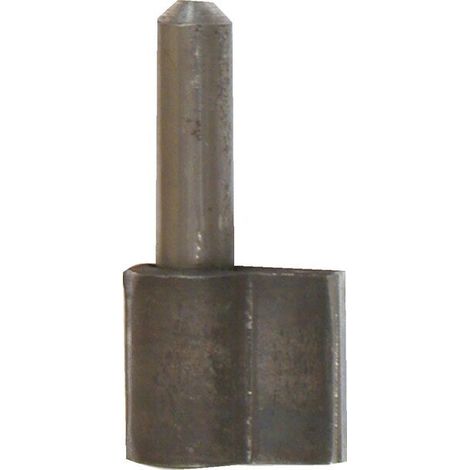 Afbat – Gond de fixation en acier brut H.90x diam. 16 mm – Pour portails battants – Type de pose : à souder (1/3)