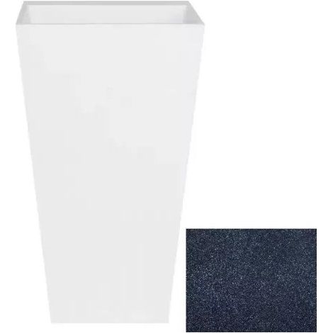 Vasque sur pieds graphite GLAM VERA (1/3)