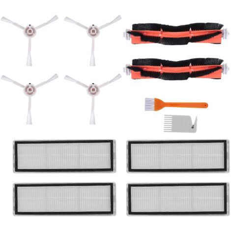 NALOOKAMIC Lot de 10 brosses principales, brosses latérales et filtres pour aspirateur robot Xiaomi Mijia 1C STYTJ01ZHM - Pièces et accessoires A (1/4)