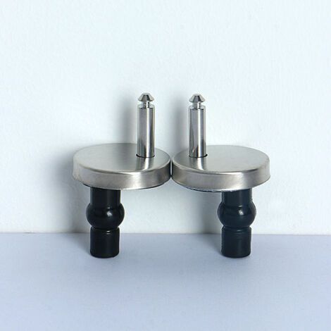2pcs Universal Toilet Seat Bolts and Screws Quick Fix Easy to Install (1/5)