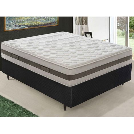 Memory Foam Matratze - 28 cm hoch - 7 cm Memory Foam - 11 Komfortzonen - 180x200