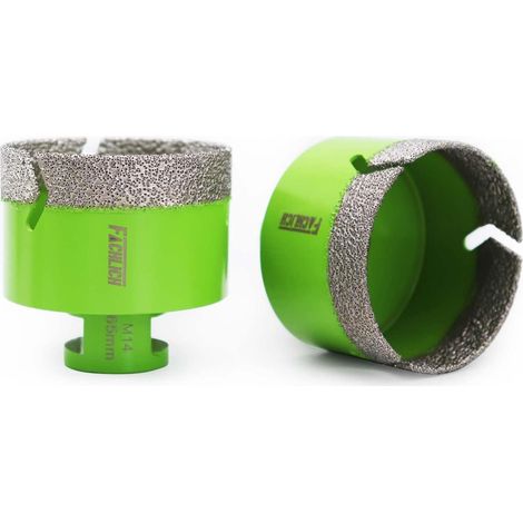 Diamant-Bohrkronen 65mm M14 Vakuumgelötet für Fliesen, Granit, Beton (1/5)