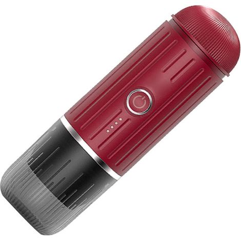 Machine à café portable Toivize expresso 19 bars sans fil compatible capsules Nespresso et café moulu rouge (1/5)