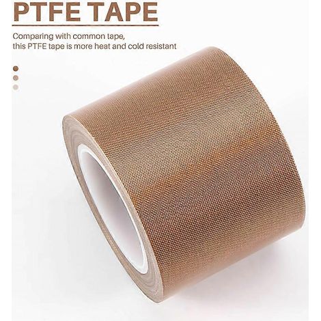 Ruban PTFE/Ruban PTFE pour machine de scellage sous vide (2 pouces x 33 pieds) (1/5)