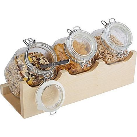 Supporto per buffet APS Good Morning, acero, altezza 170 mm, lunghezza 430 mm