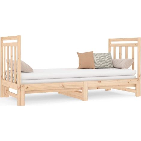 Maison Exclusive - Sofá cama extraíble sin colchón 2x(90x190) cm (1/5)